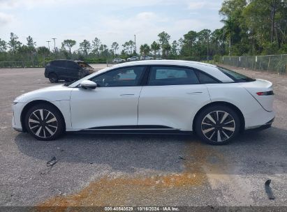 Lot #2995283241 2023 LUCID AIR PURE