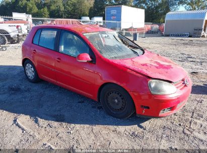 Lot #2991586549 2007 VOLKSWAGEN RABBIT 4-DOOR