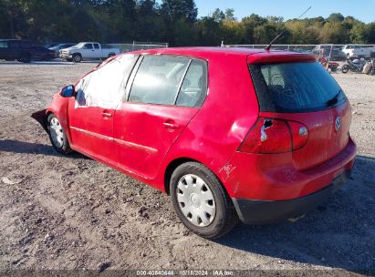 Lot #2991586549 2007 VOLKSWAGEN RABBIT 4-DOOR