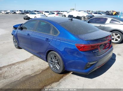 Lot #3035086935 2021 KIA FORTE GT-LINE