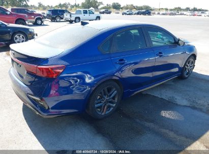 Lot #3035086935 2021 KIA FORTE GT-LINE