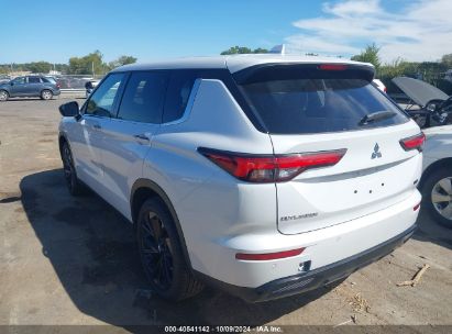 Lot #2992824813 2024 MITSUBISHI OUTLANDER SE BLACK EDITION W/PANO ROOF S-AWC