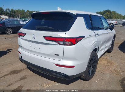 Lot #2992824813 2024 MITSUBISHI OUTLANDER SE BLACK EDITION W/PANO ROOF S-AWC