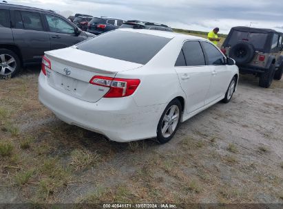 Lot #2995299923 2014 TOYOTA CAMRY SE