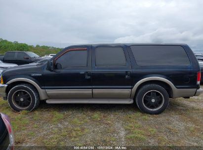 Lot #2992824797 2000 FORD EXCURSION LIMITED