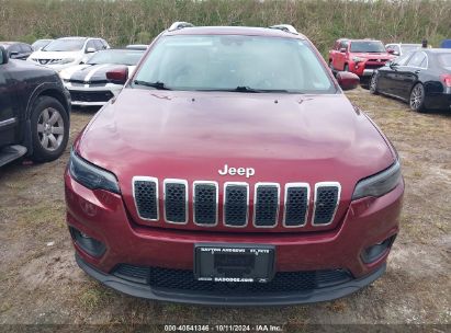 Lot #2992824781 2021 JEEP CHEROKEE LATITUDE LUX 4X4