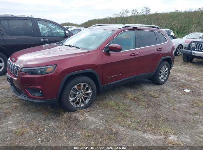 Lot #2992824781 2021 JEEP CHEROKEE LATITUDE LUX 4X4