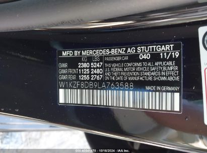 Lot #2995299879 2020 MERCEDES-BENZ E 350