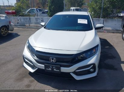 Lot #2992833084 2021 HONDA CIVIC SPORT