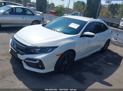 Lot #2992833084 2021 HONDA CIVIC SPORT