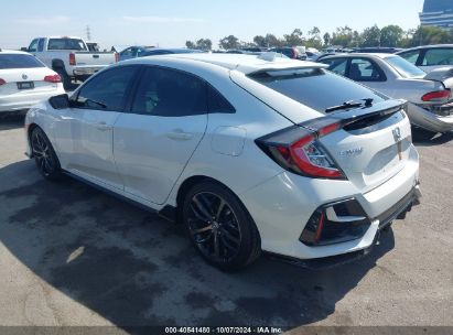 Lot #2992833084 2021 HONDA CIVIC SPORT