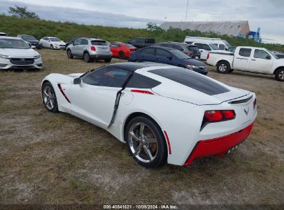 Lot #2995299868 2014 CHEVROLET CORVETTE STINGRAY