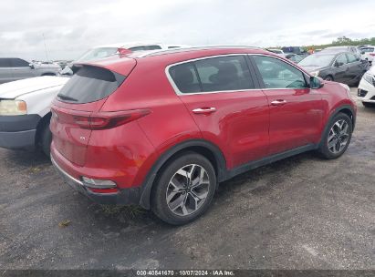 Lot #2996533923 2020 KIA SPORTAGE EX