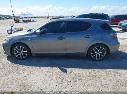 Lot #2992825111 2016 LEXUS CT 200H