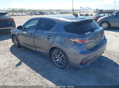 Lot #2992825111 2016 LEXUS CT 200H