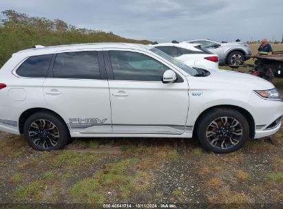 Lot #2992825109 2018 MITSUBISHI OUTLANDER PHEV SEL