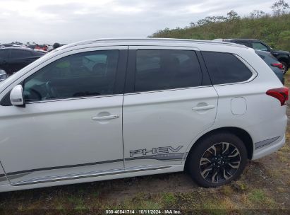 Lot #2992825109 2018 MITSUBISHI OUTLANDER PHEV SEL