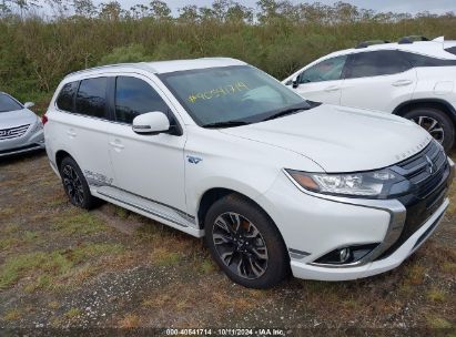 Lot #2992825109 2018 MITSUBISHI OUTLANDER PHEV SEL