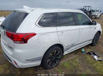 Lot #2992825109 2018 MITSUBISHI OUTLANDER PHEV SEL