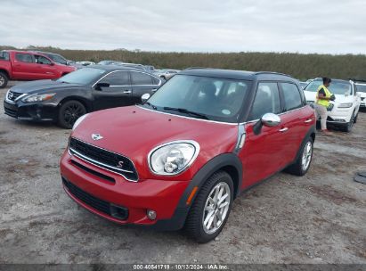 Lot #2996533919 2015 MINI COUNTRYMAN COOPER S