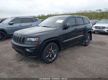 Lot #2992825075 2021 JEEP GRAND CHEROKEE 80TH ANNIVERSARY 4X2