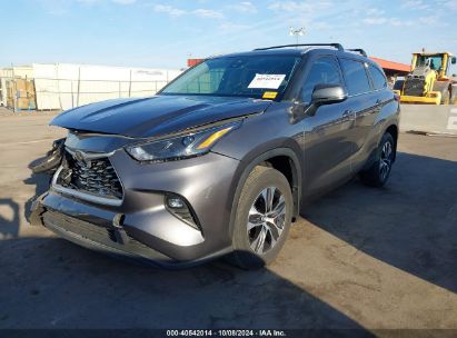 Lot #2994068181 2022 TOYOTA HIGHLANDER XLE