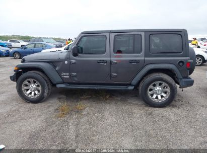 Lot #2992825029 2020 JEEP WRANGLER UNLIMITED SPORT S 4X4