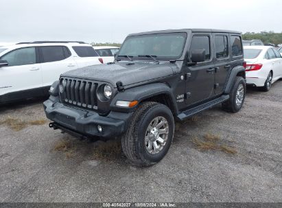 Lot #2992825029 2020 JEEP WRANGLER UNLIMITED SPORT S 4X4