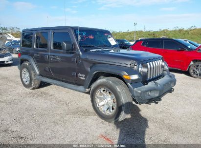 Lot #2992825029 2020 JEEP WRANGLER UNLIMITED SPORT S 4X4