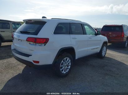 Lot #2992825010 2022 JEEP GRAND CHEROKEE WK LAREDO E 4X4