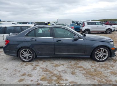 Lot #2992824948 2014 MERCEDES-BENZ C 250 LUXURY/SPORT