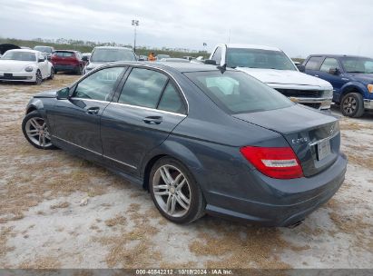 Lot #2992824948 2014 MERCEDES-BENZ C 250 LUXURY/SPORT