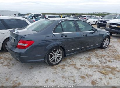 Lot #2992824948 2014 MERCEDES-BENZ C 250 LUXURY/SPORT