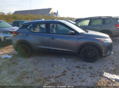 Lot #2992824949 2022 NISSAN KICKS SV XTRONIC CVT