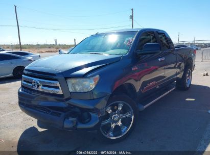 Lot #3035089399 2010 TOYOTA TUNDRA GRADE 5.7L V8