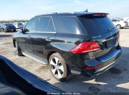 Lot #3051084430 2016 MERCEDES-BENZ GLE 350 4MATIC