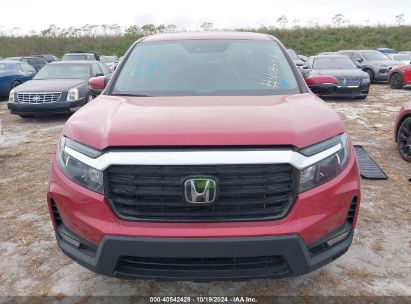 Lot #2995299818 2023 HONDA RIDGELINE RTL-E