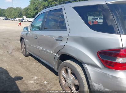 Lot #3005349851 2008 MERCEDES-BENZ ML 350 4MATIC