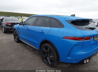 Lot #2992833797 2024 JAGUAR F-PACE SVR P550 AWD AUTOMATIC