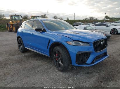 Lot #2992833797 2024 JAGUAR F-PACE SVR P550 AWD AUTOMATIC