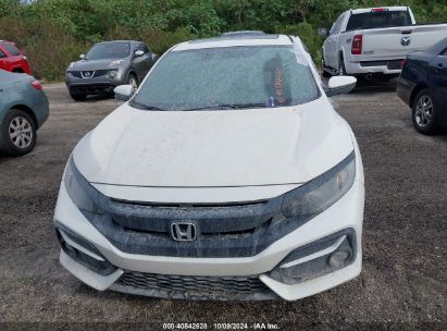 Lot #2989127346 2020 HONDA CIVIC EX