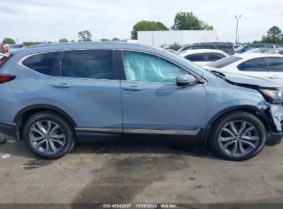 Lot #2989127344 2022 HONDA CR-V HYBRID TOURING