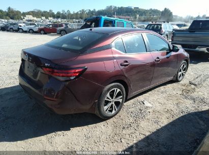 Lot #2992817369 2022 NISSAN SENTRA SV XTRONIC CVT