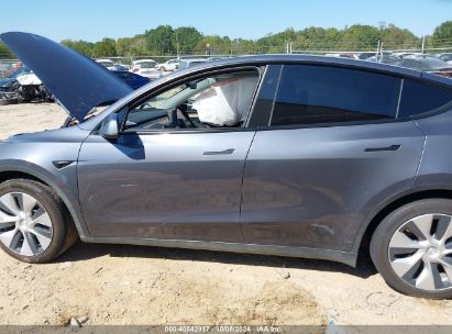 Lot #2989127342 2023 TESLA MODEL Y AWD/LONG RANGE DUAL MOTOR ALL-WHEEL DRIVE