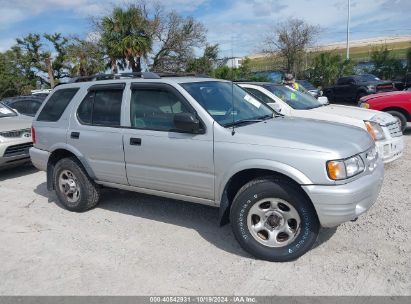 Lot #2995300307 2001 ISUZU RODEO LS 3.2L V6/LSE 3.2L V6/S 3.2L V6