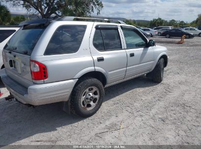 Lot #2995300307 2001 ISUZU RODEO LS 3.2L V6/LSE 3.2L V6/S 3.2L V6