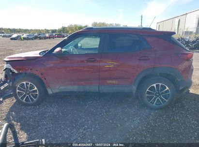 Lot #2995300308 2024 CHEVROLET TRAILBLAZER AWD LT