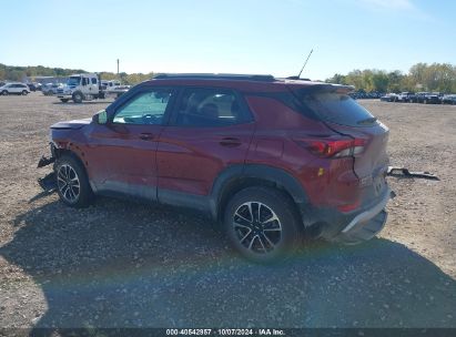 Lot #2995300308 2024 CHEVROLET TRAILBLAZER AWD LT