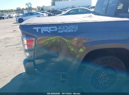 Lot #2989127343 2022 TOYOTA TACOMA 4WD TRD SPORT