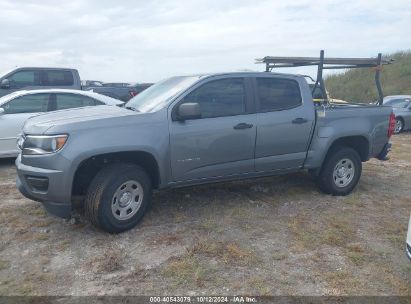 Lot #2989127339 2020 CHEVROLET COLORADO 2WD  SHORT BOX WT